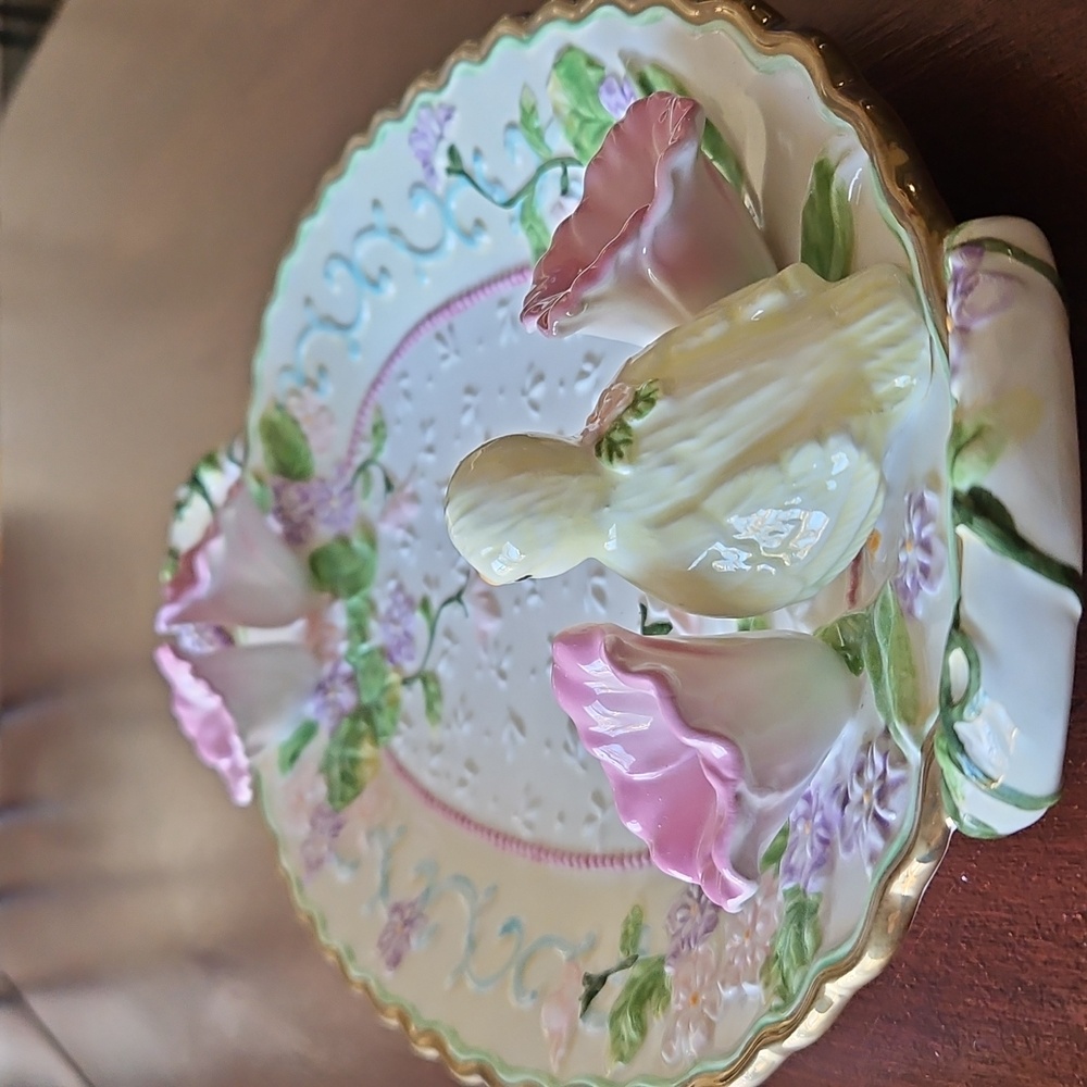 Springtime Collection 2001 Platter Plate. NIB! - Picture 15 of 17